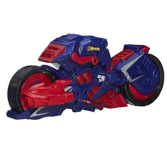 

Игрушка мотоцикл Капитана Америка из серии разборных супергероев Captain America Motorcycle Mashers для детей