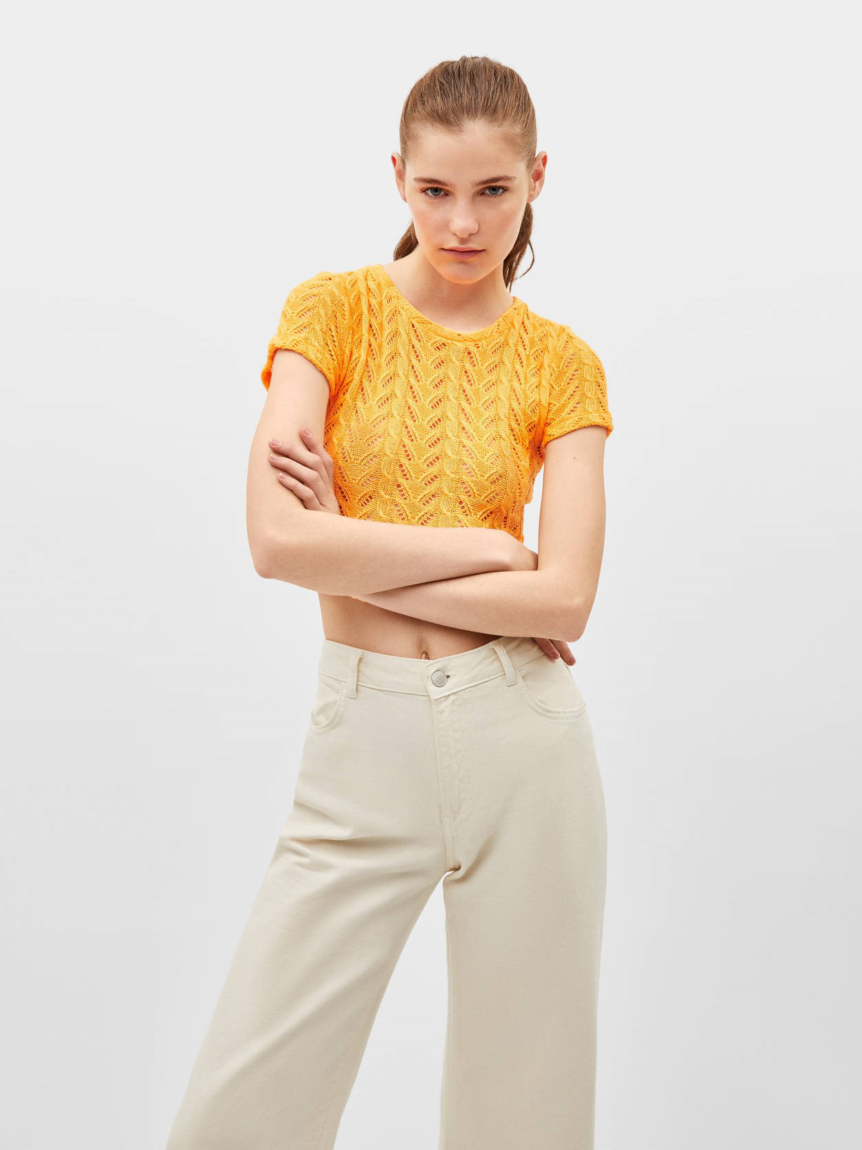 

Джемпер Bershka 01859326617  Оранжевый, Джемпер Bershka 01859326617 S Оранжевый