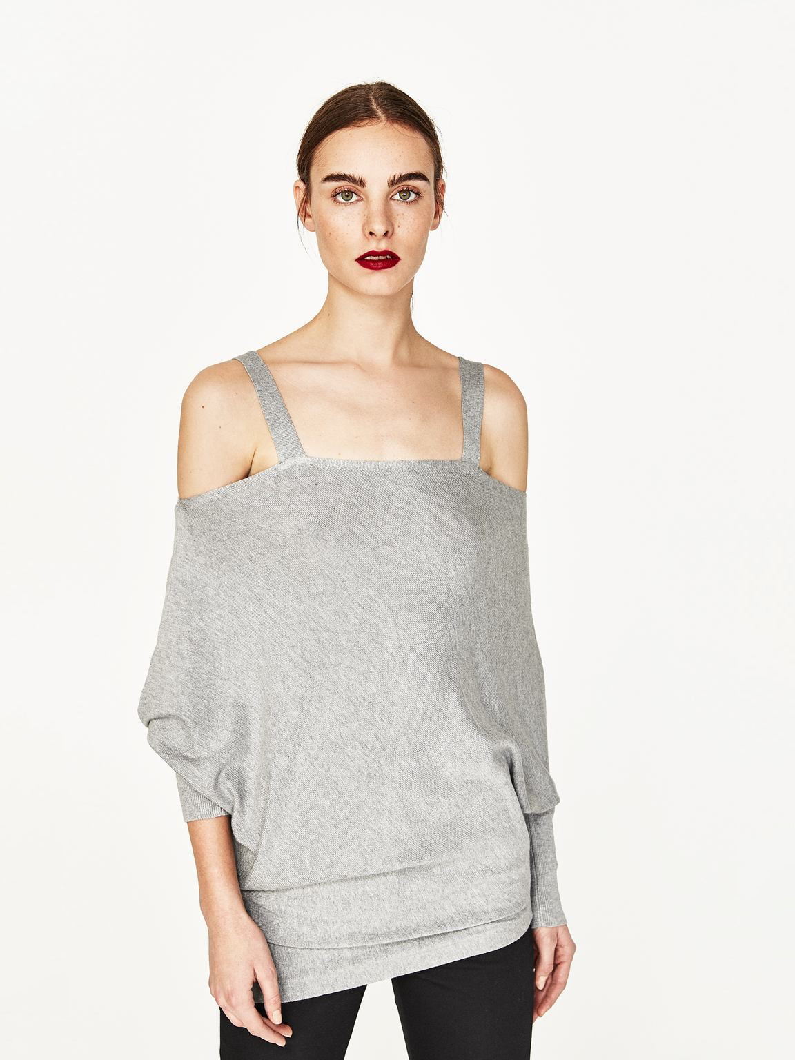 

Туника Zara 01232001802 M Серая