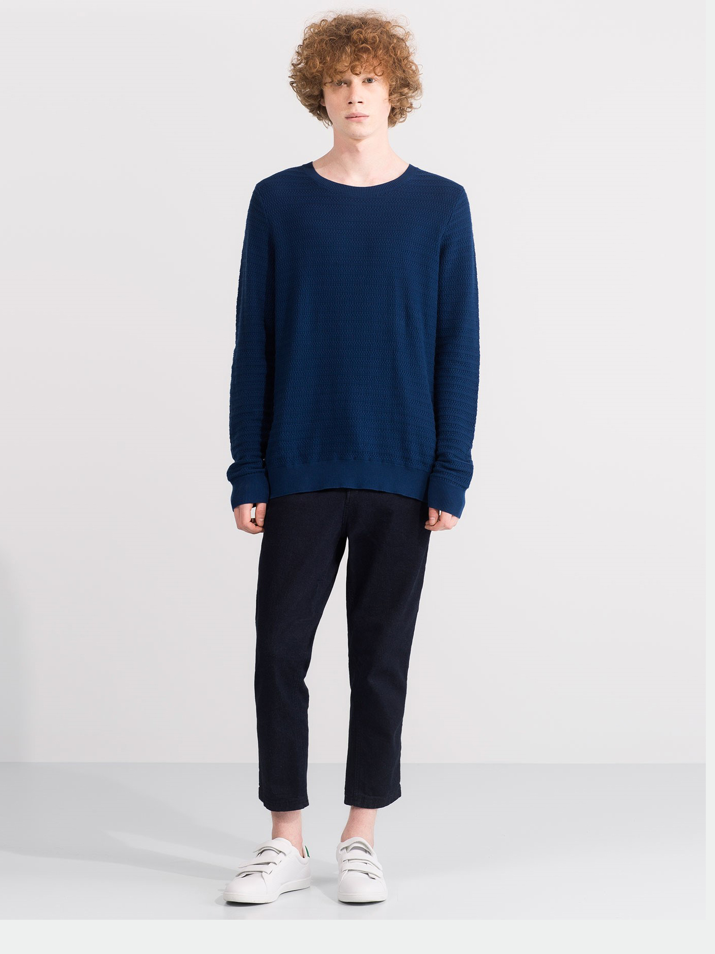 

Джемпер Pull & Bear 05559512446 M Синий