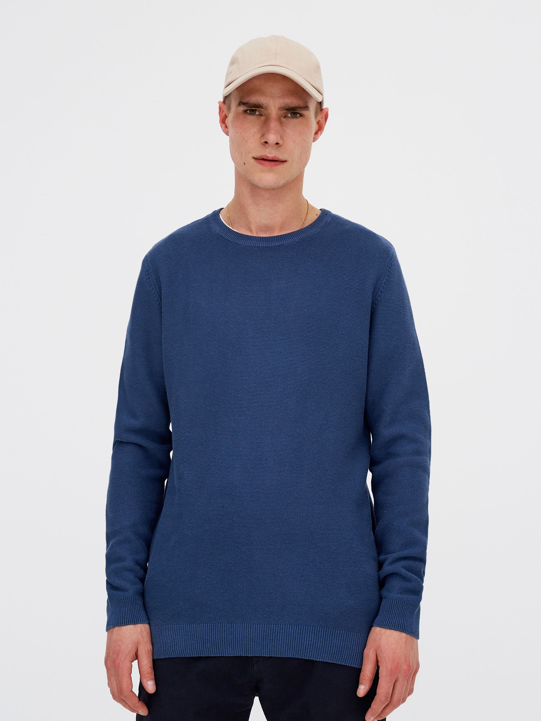 

Джемпер Pull & Bear 05559515427 S Синий