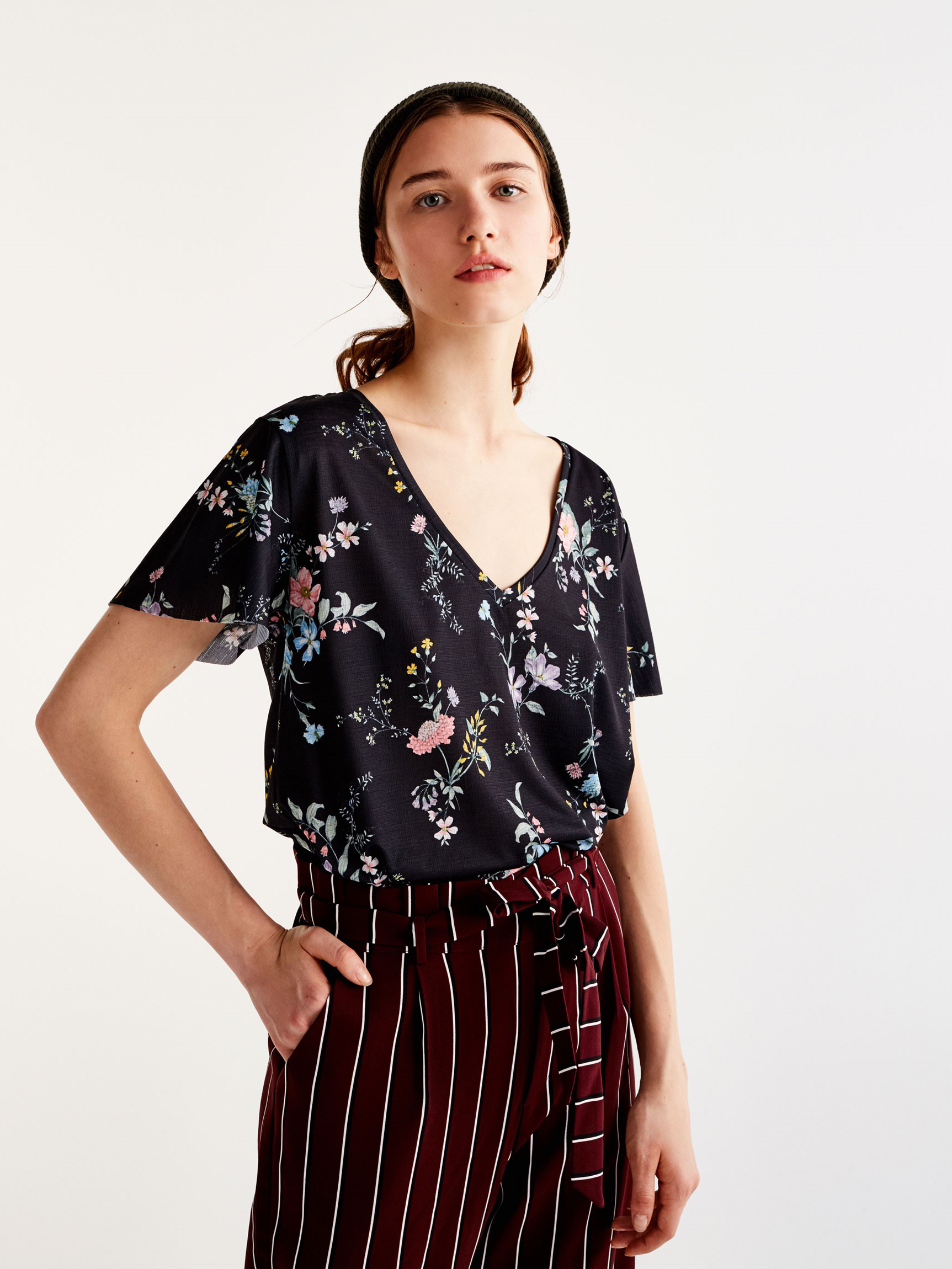 

Блузка Pull & Bear 09236348800 S Принт