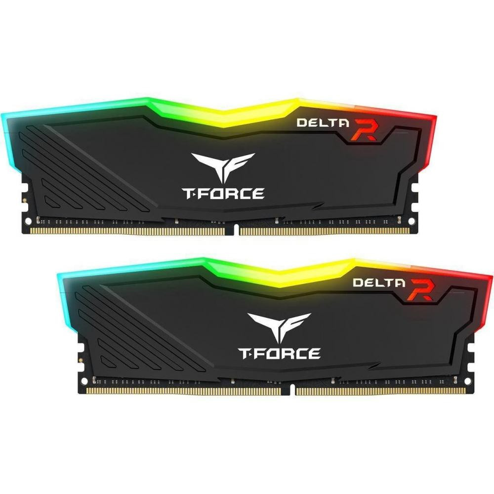 

Оперативная память Team T-Force Delta Black RGB TF3D416G3200HC16CDC01 (TF3D416G3200HC16CDC01)