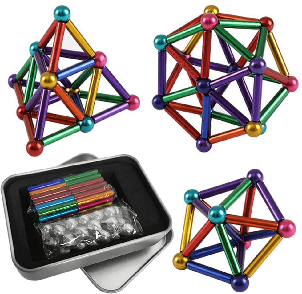 

Магнитный конструктор Neocube NEO 63 детали Разноцветный (2000992401432)
