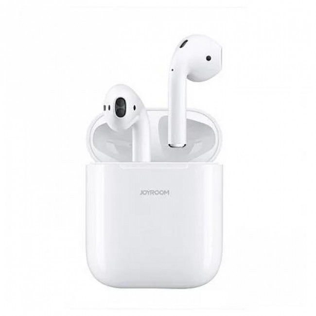 

Беспроводные блютуз наушники Joyroom JR-T03S TWS Bluetooth с чехлом для зарядки Белые