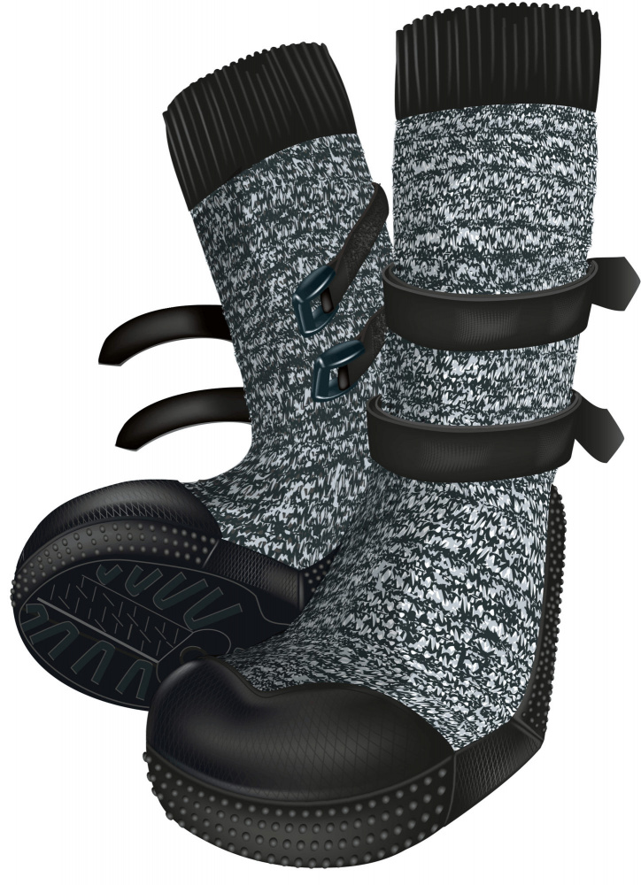 

Защитные носки для собак Trixie "Walker Paw Protection" L-XL 2шт. черные (TX-19446)