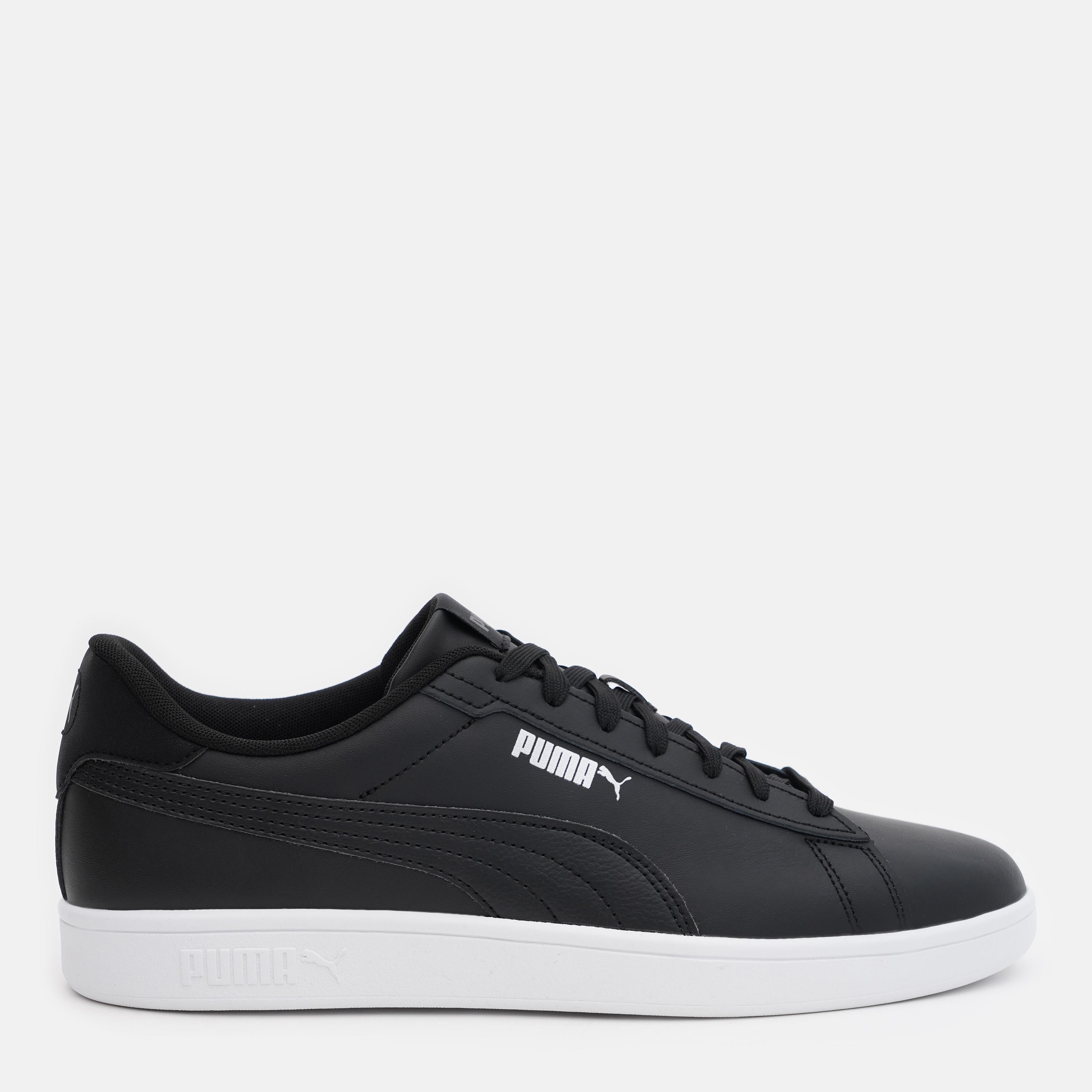 Акція на Чоловічі кеди низькі Puma Smash 3.0 L 39098702 44.5 (10UK) 29 см Black-Black-White від Rozetka