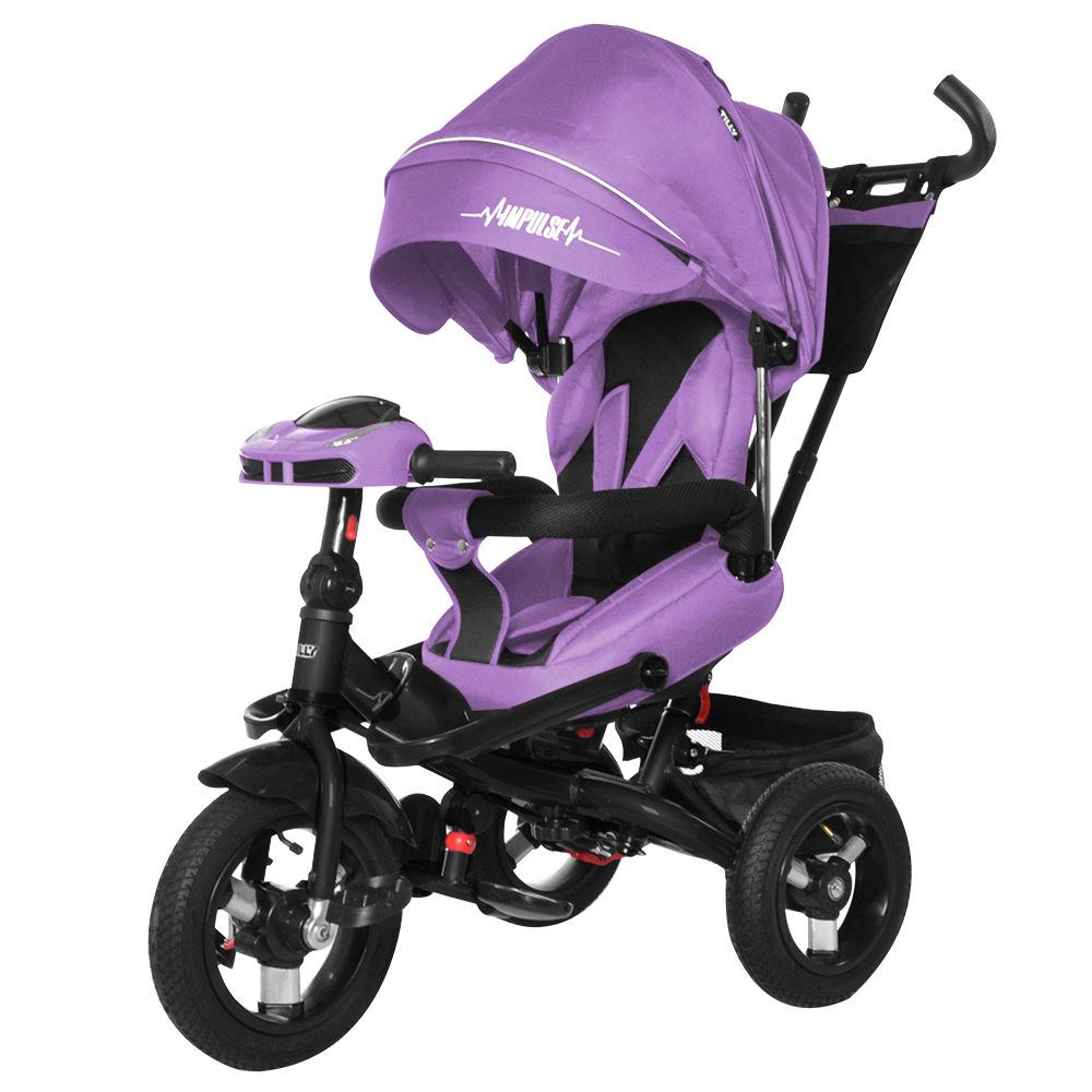 

Велосипед трехколесный Tilly Impulse с пультом T-3861 Len Purple