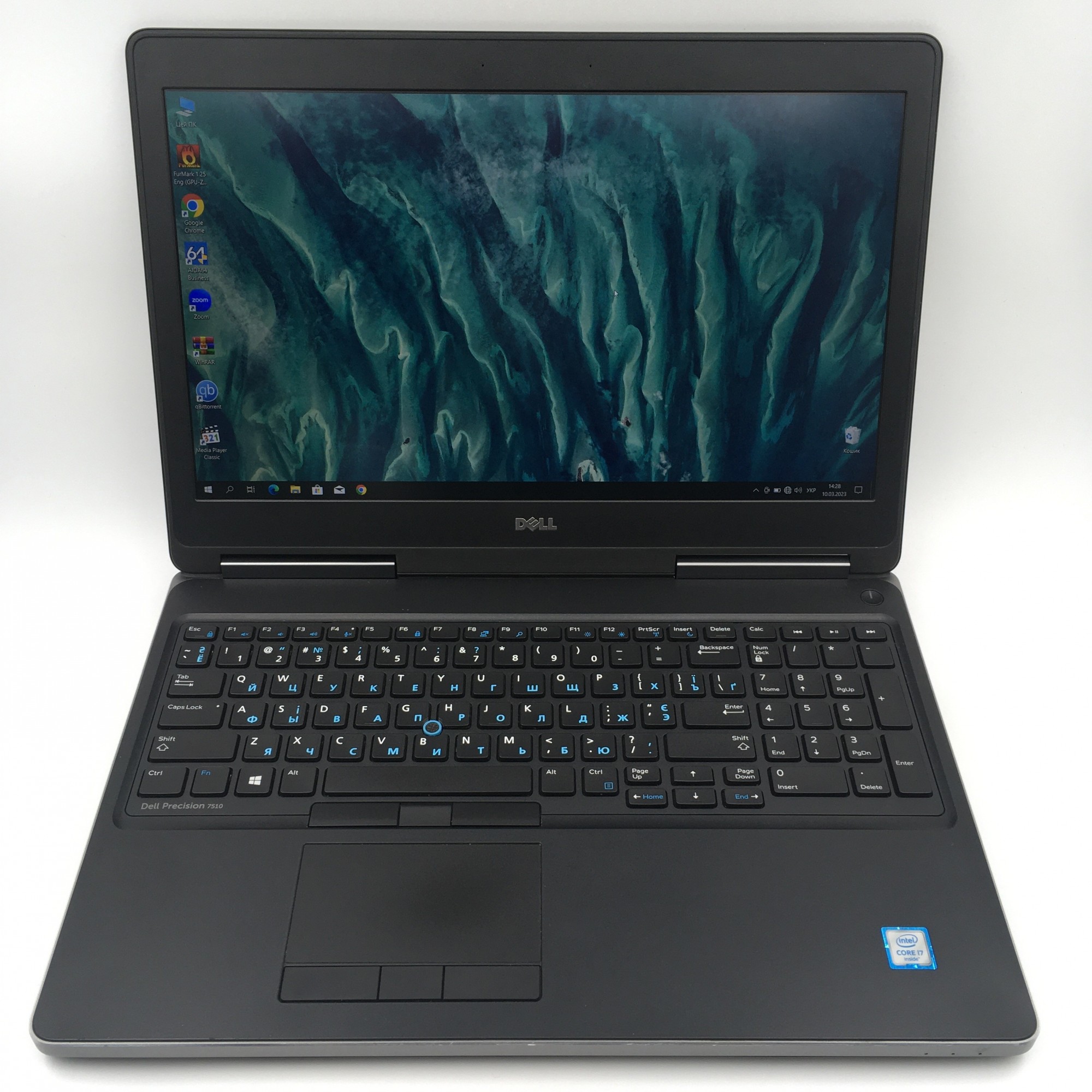 Ноутбук Dell Precision 7510 (15.6"IPS/i7-6820HQ/16GB/Quadro M2000M 4GB ...