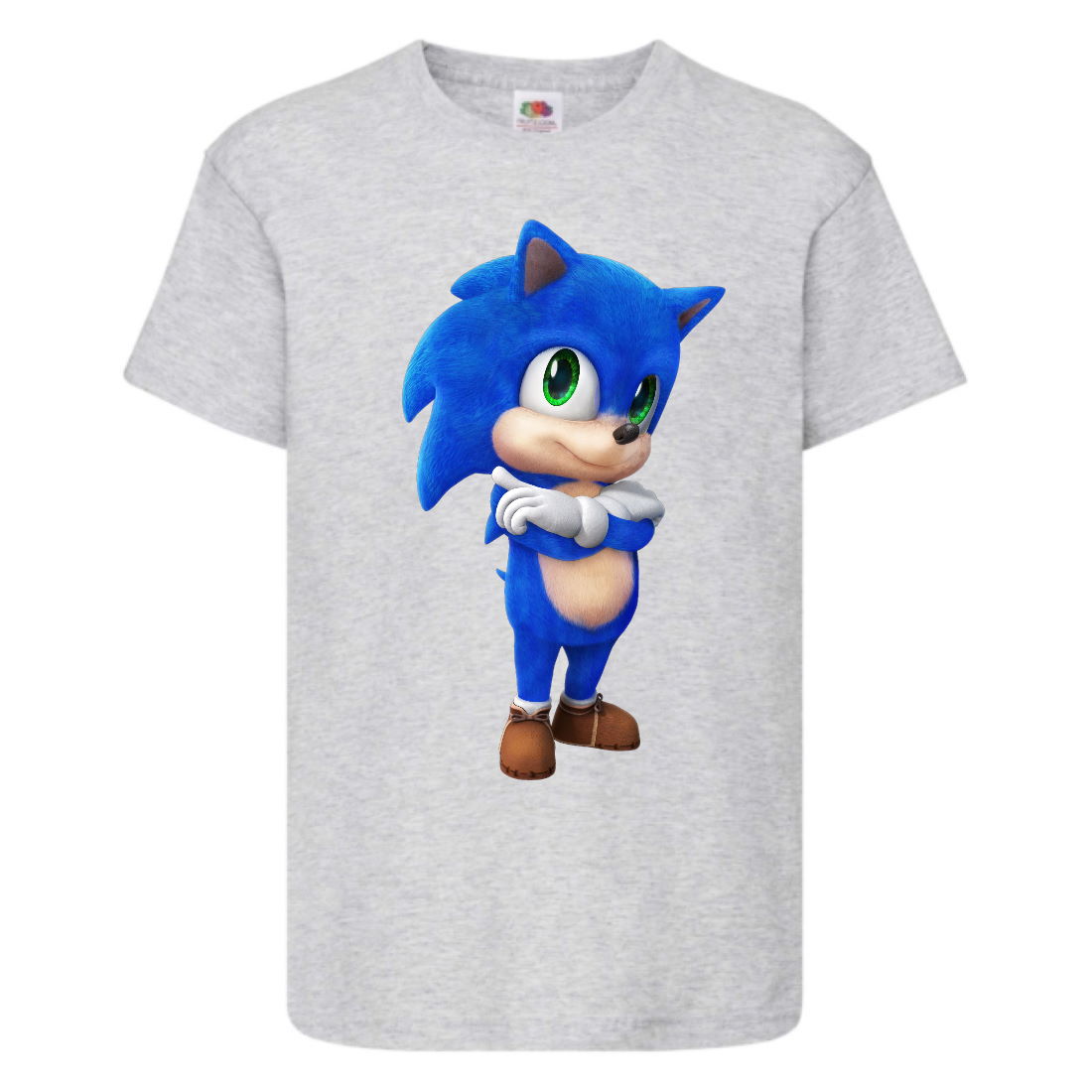 

Футболка детская Соник кроха (SONIC) серая (snc gr-8) 104 см