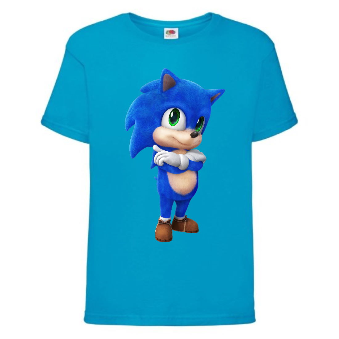 

Футболка детская Соник кроха (SONIC) синяя (snc blu-8) 104 см