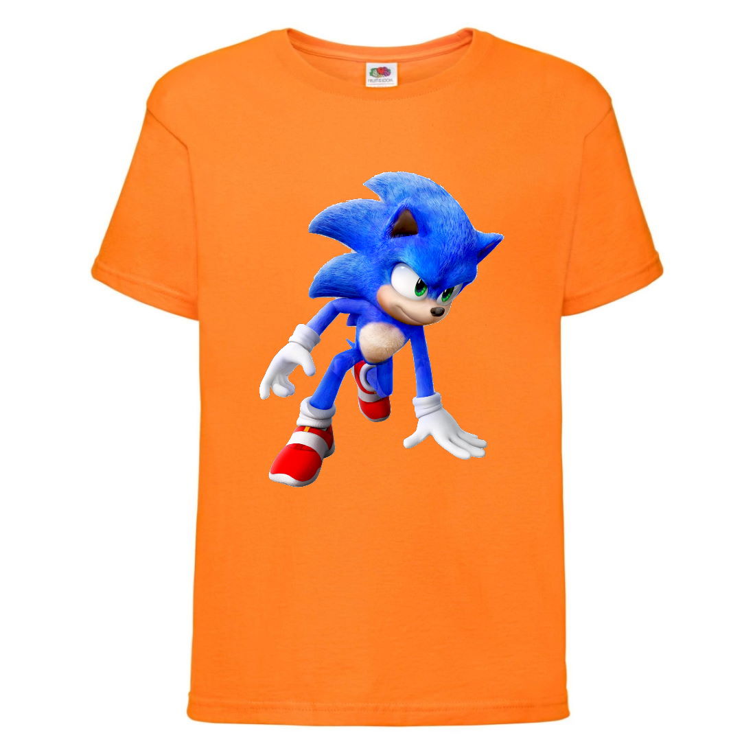

Футболка детская Соник поворот (SONIC) оранжевая (snc or-02) 104 см