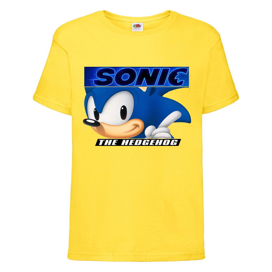 

Футболка детская Соник лицо (SONIC) Желтая (snc yl-4) 104 см