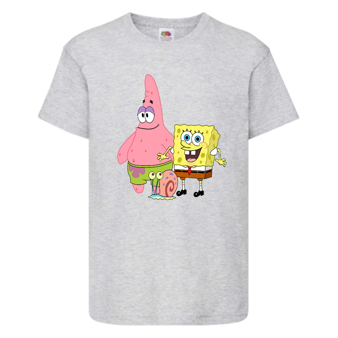 

Футболка детская Спанч Боб 1 (Sponge Bob) серая 152 см