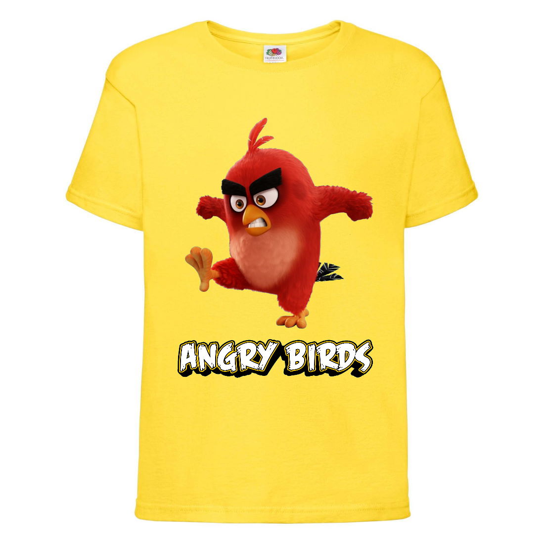 

Футболка детская Энгри Бердс (Angry Birds) желтая (AB-red-angry-yellow) 104 см