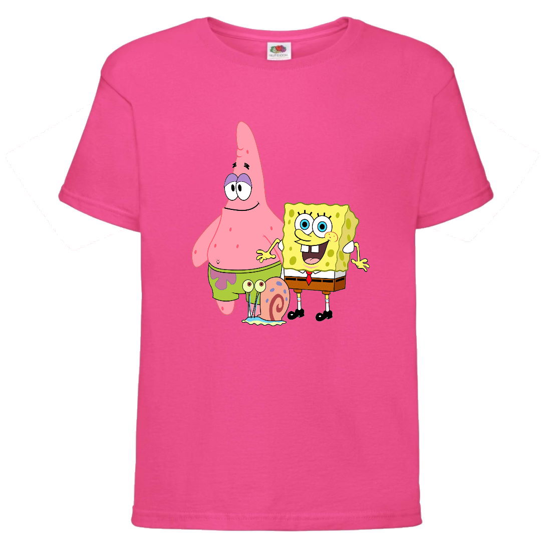 

Футболка детская Спанч Боб 1 (Sponge Bob) розовая 152 см
