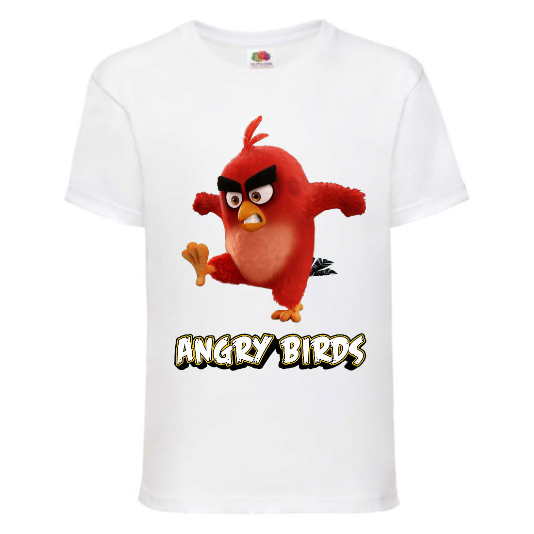 

Футболка детская Энгри Бердс (Angry Birds) белая (AB-red-angry-white) 104 см
