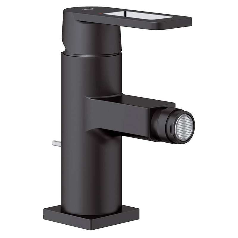 

Смеситель с гидрозатвором для биде Grohe Quadra черный
