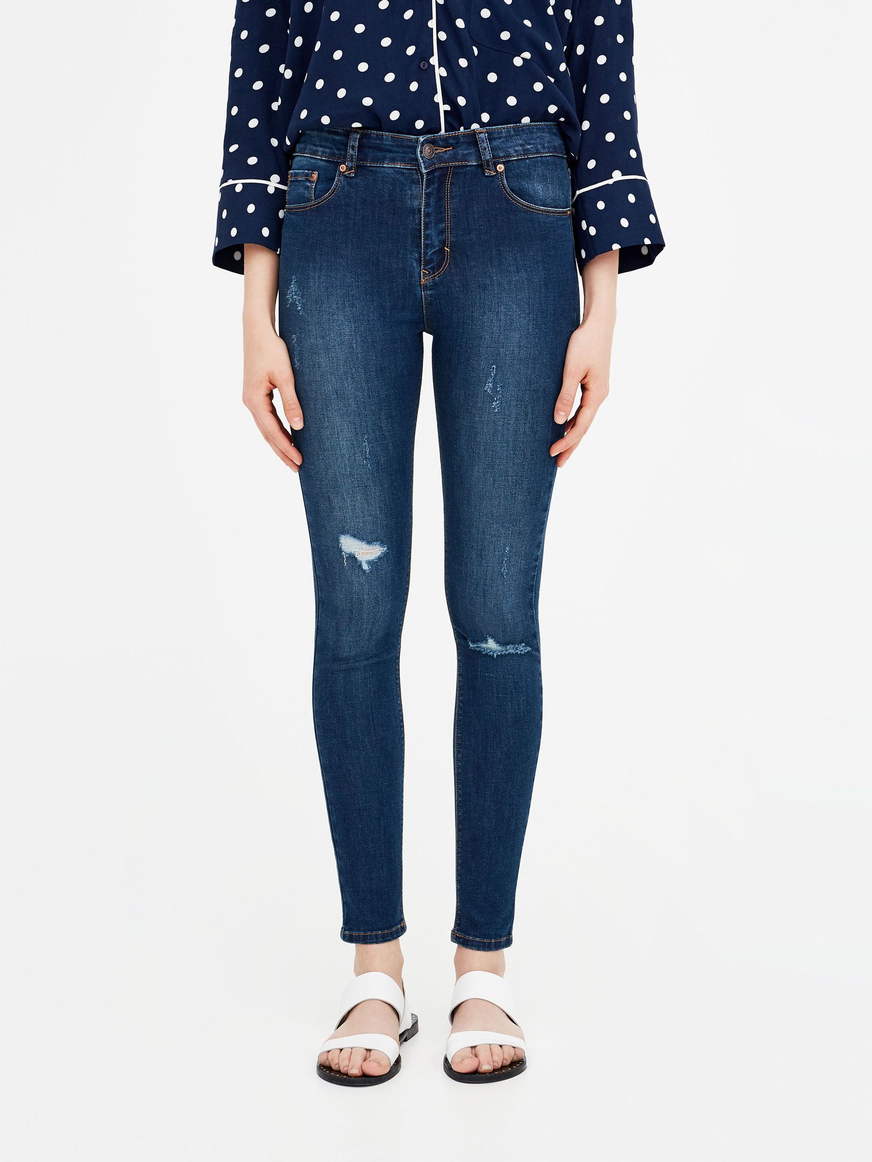 

Джинсы Pull & Bear 05687333407 32 Синие
