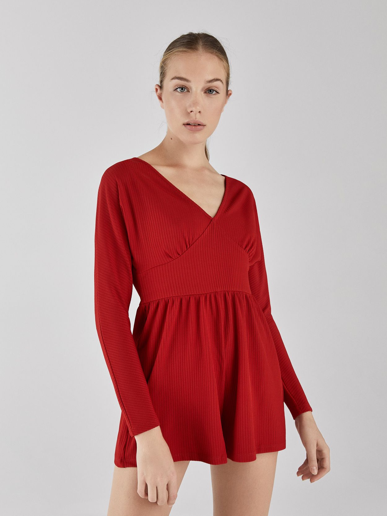 

Комбинезон Bershka 08724326600  Красный, Комбинезон Bershka 08724326600 XS Красный