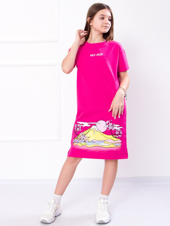 Акція на Підліткова літня сукня для дівчинки Носи своє 6260-057-33 158 см Малинова (p-6030-75436) (p-6030-75436) від Rozetka