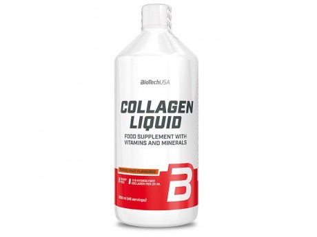 

Натуральные добавки BioTechUSA Collagen Liquid 1000 мл Вкус Лесные Фрукты