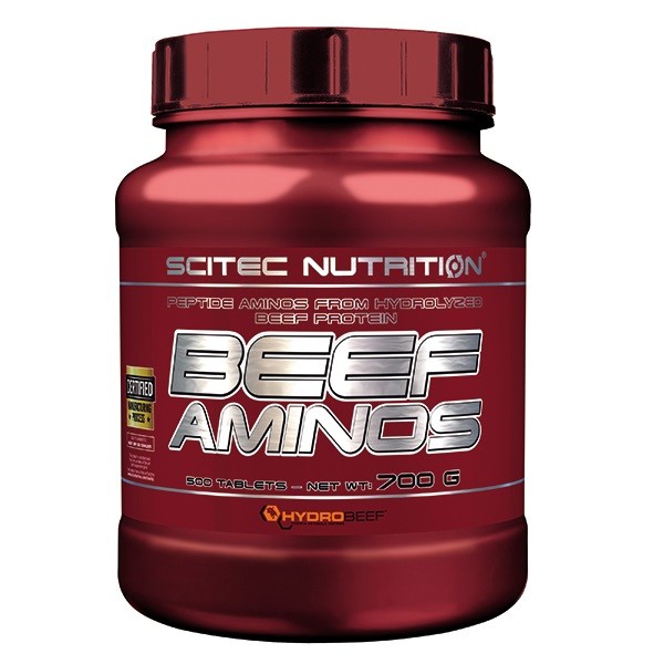 

Аминокислоты SCITEC NUTRITION Beef Aminos 500 таблеток