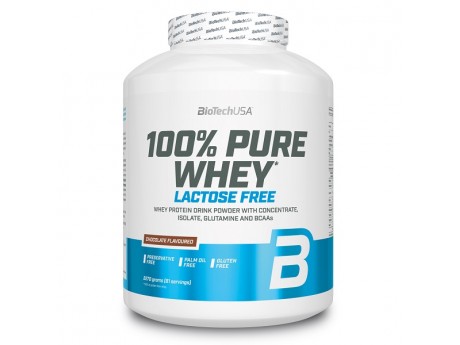 

Протеин BioTech USA 100% PURE WHEY LACTOSE FREE 2,27кг Вкус Натуральный Шоколад