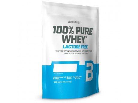 

Протеин BioTech USA 100% PURE WHEY LACTOSE FREE 1кг Вкус Печенье