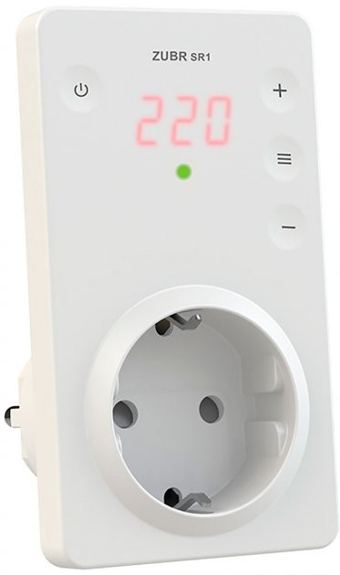 Реле напряжения однофазное в розетку ZUBR SR1 red – низкие цены, кредит ...