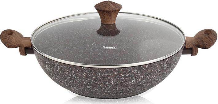 

Вок Magic Brown Ø30х9см с антипригарным покрытием Fissman 36328-BR-1883