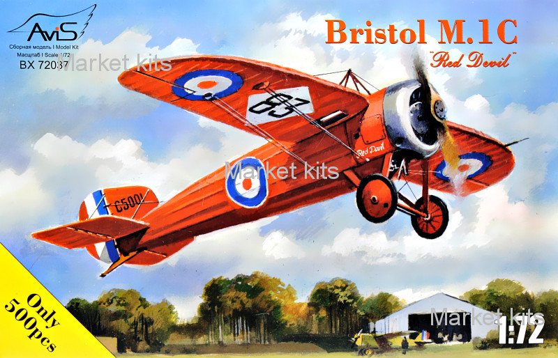 

Истребитель Bristol M.1C "Red Devil" 1:72 Avis (AV72037)