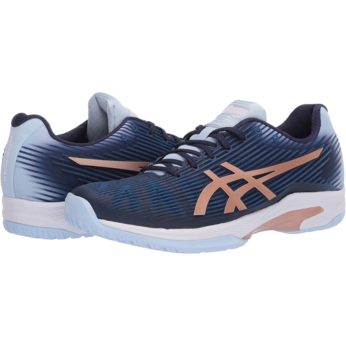 

Кроссовки женские ASICS Solution Speed FF Синий размер 36