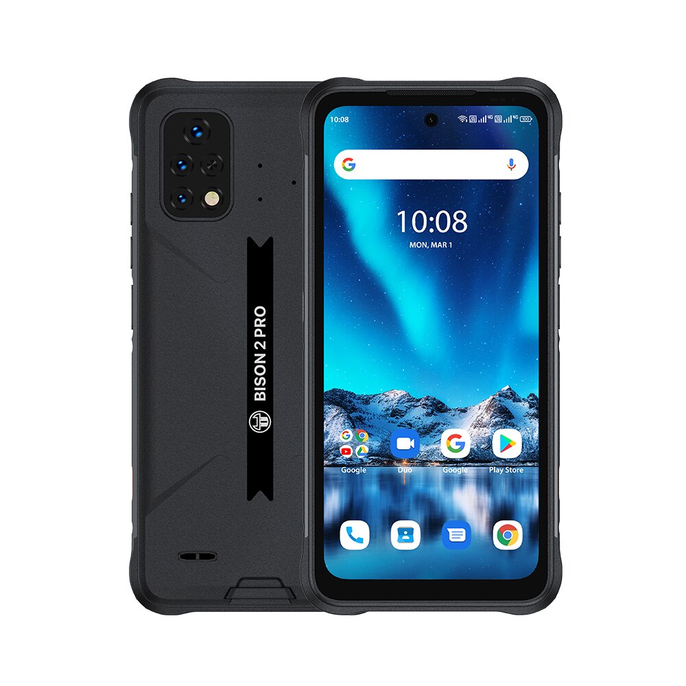 Мобильный телефон Umidigi Bison 2 Pro 8/256Gb black IP69K 6.5