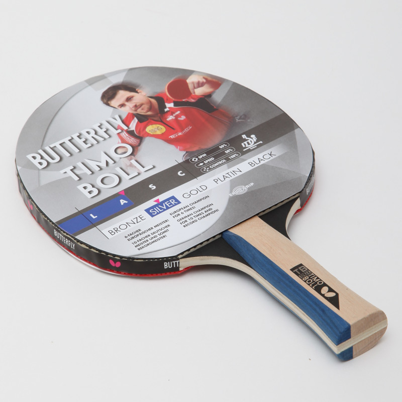 

Ракетка для настольного тенниса Butterfly Timo Boll Silver, код: 85016
