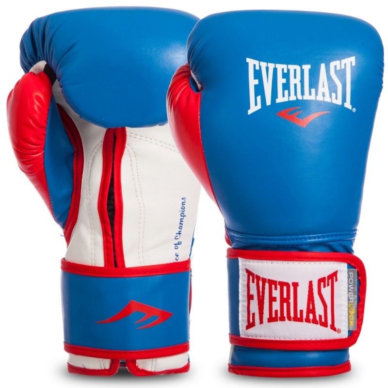 

Перчатки боксерские Everlast Powerlock 16oz, код: P00000728