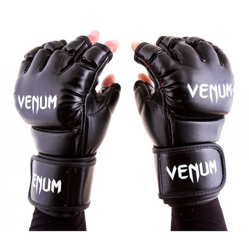 

Перчатки Venum MMA 364 Flex XL черный, код: VM364-XLBL