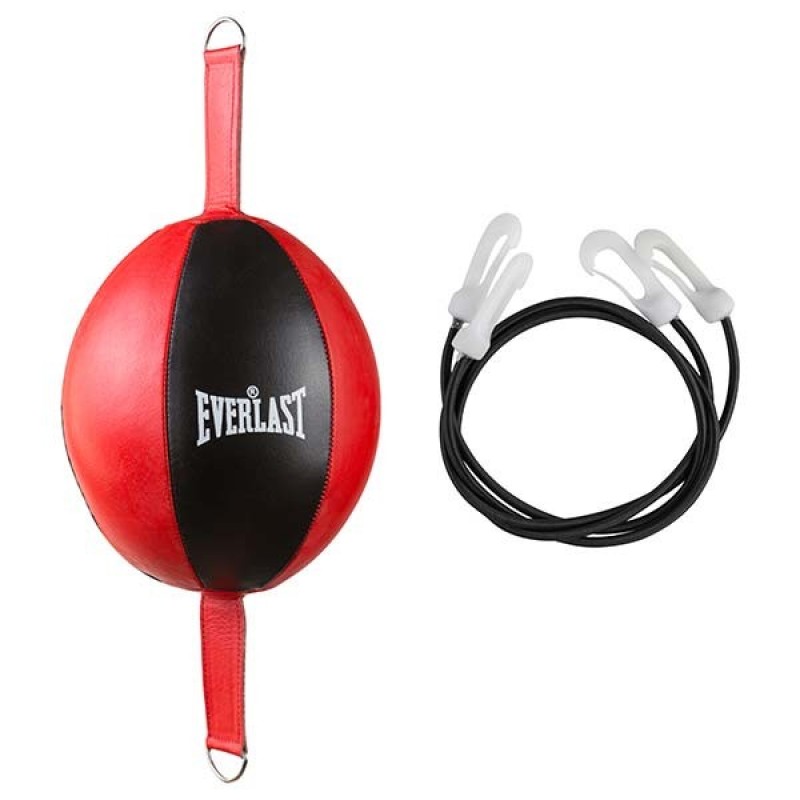 

Пневмогруша овальная на растяжках Everlast красно/черная, код: EV20/RB