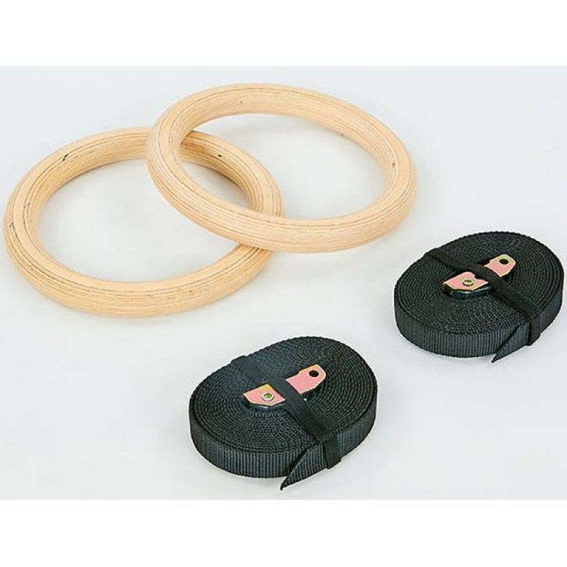 

Кольца гимнастические CrossGym, код: FI-6211