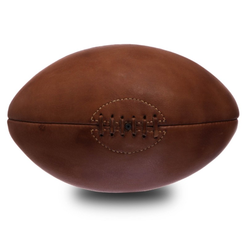 

Мяч для регби кожаный Vintage Rugby Ball, код: F-0264