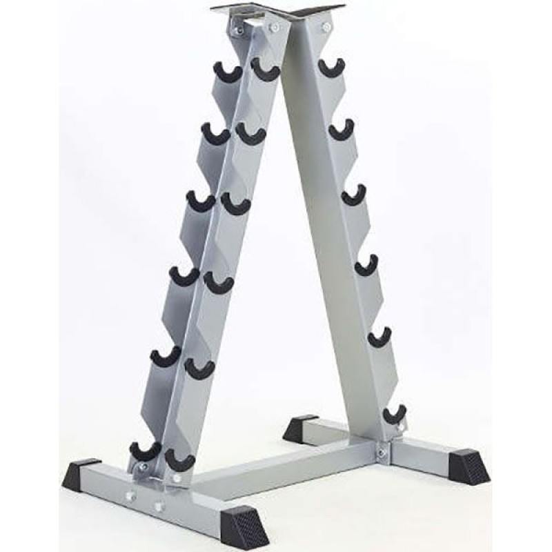 

Подставка для гантелей CrossGym 6 пар, код: RK-104