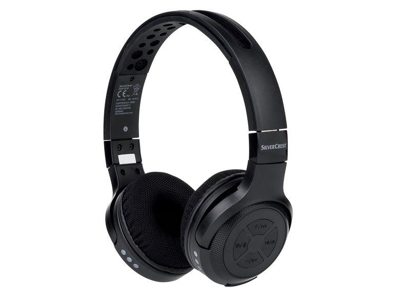

Наушники накладные беспроводные bluetooth SilverCrest SKHK 40 A1 Черный
