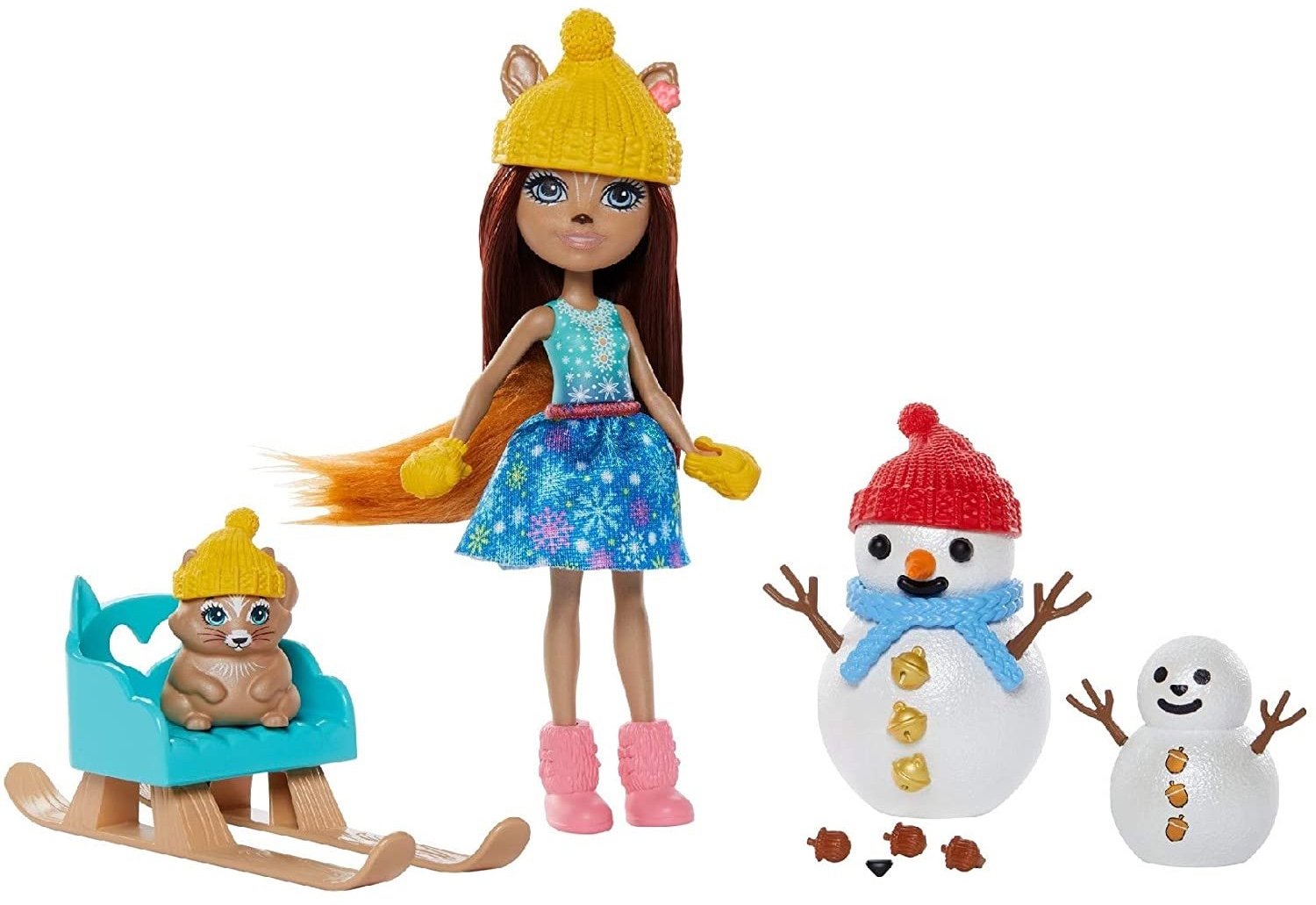

Игровой набор Enchantimals Белочки и снеговички (GNP16)
