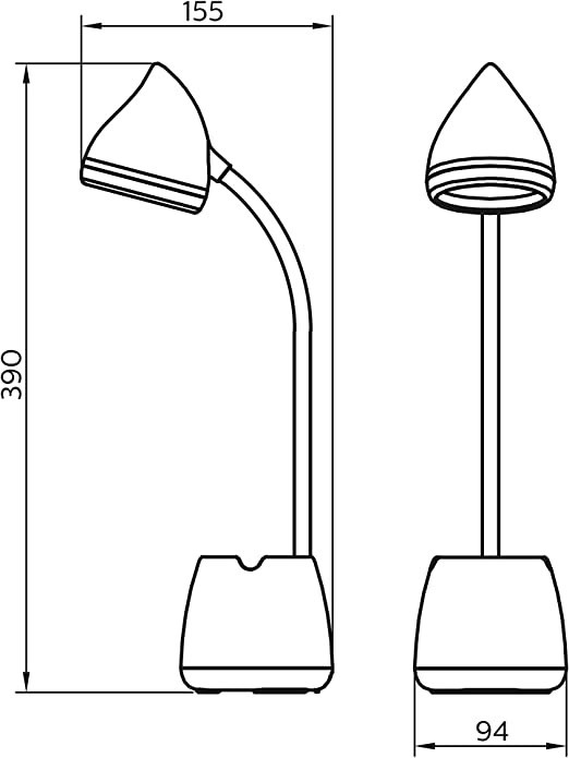 Philips led cap desk light 2024 4.5 watt