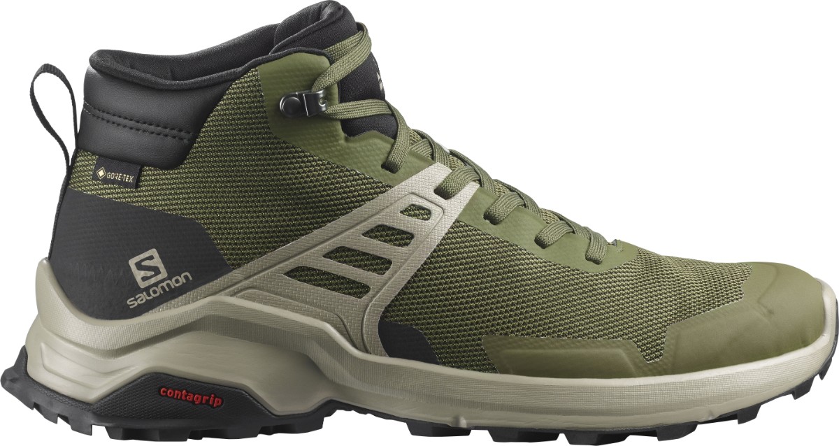 

Ботинки Salomon X RAISE MID GTX L41095800 41.5 (8US) 26 см Хаки