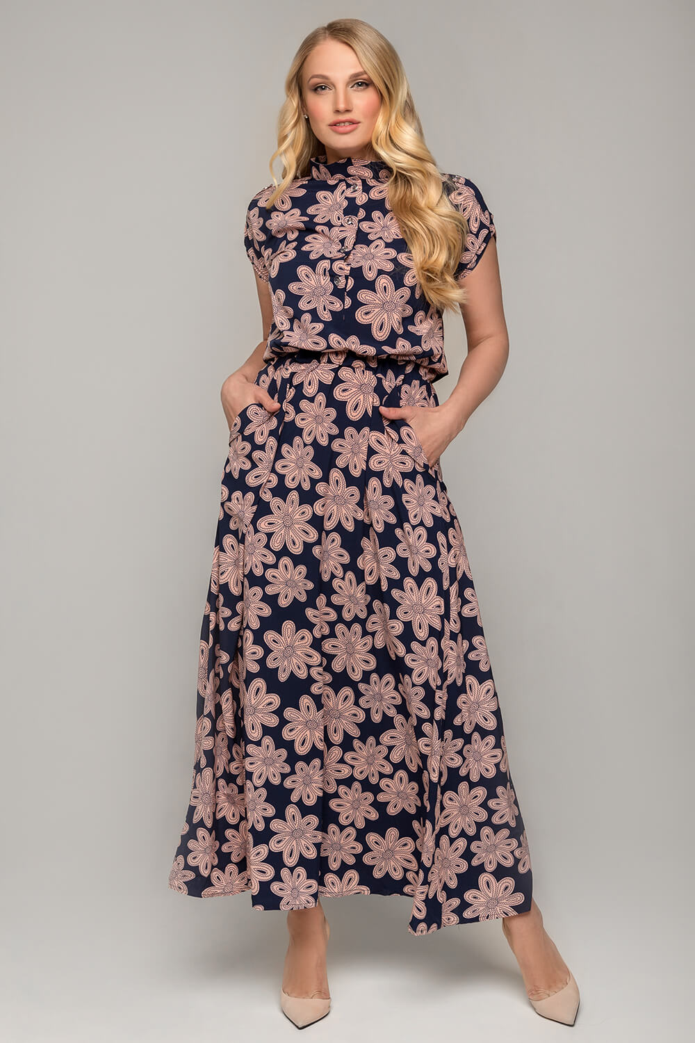 

Платье Miorichi Виолетта 2 50 Темно-синий (01110-blue50)