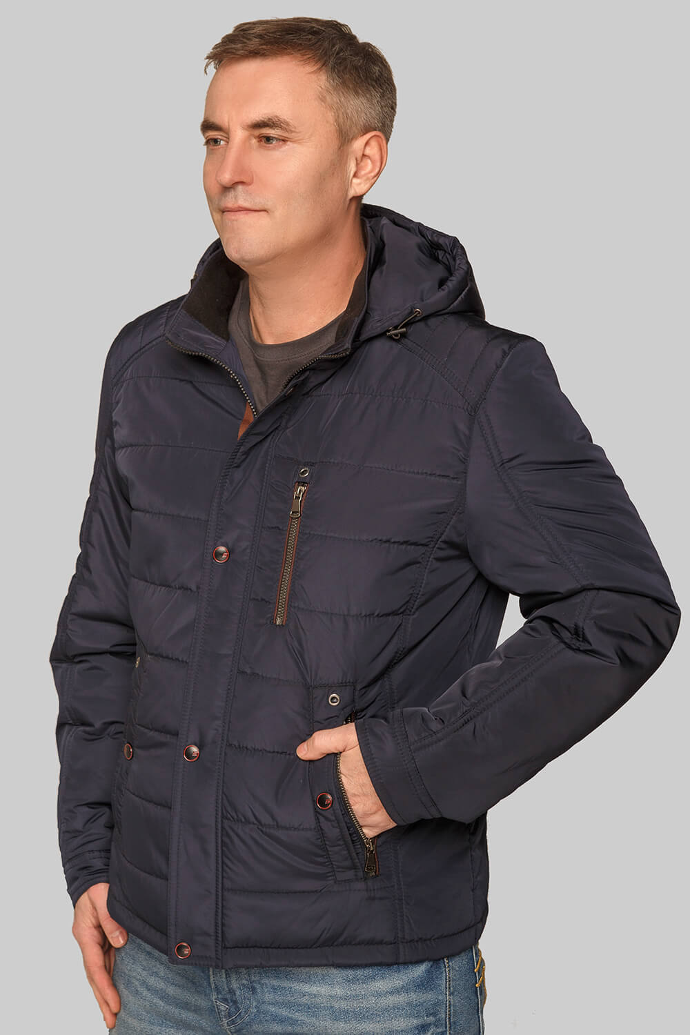 

Демисезонная куртка Miorichi KM-9.2 52 Синий (m01110-blue52)