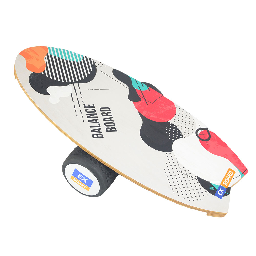 

Балансборд Ex-board Surf Braine черный валик 16 см литой (EX72)