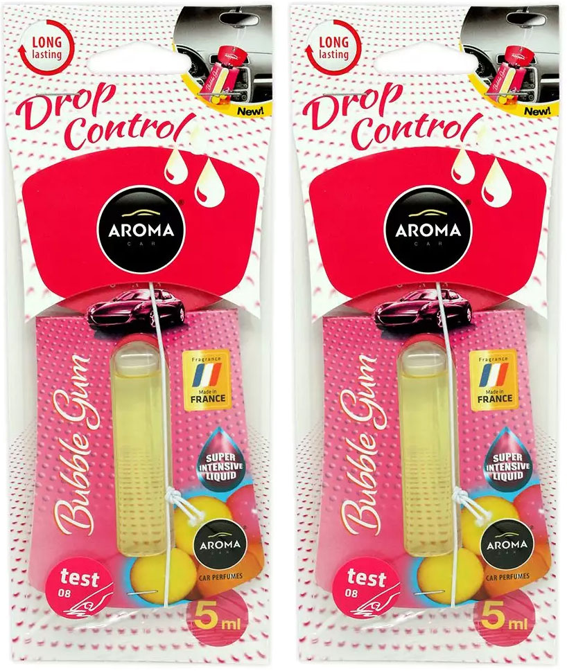 Ароматизатор Aroma Car Drop Control Bubble Gum 2 шт (2000081930669 ...