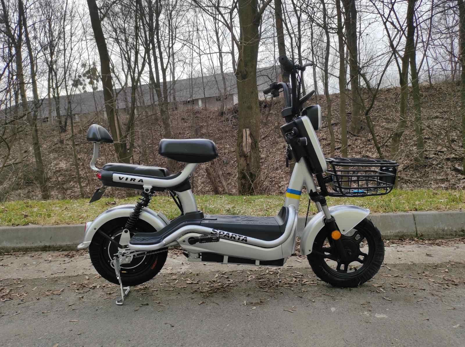 ROZETKA | Електровелосипед SPARTA VIRA сірий (500W 48V-20Ah) купити у ...
